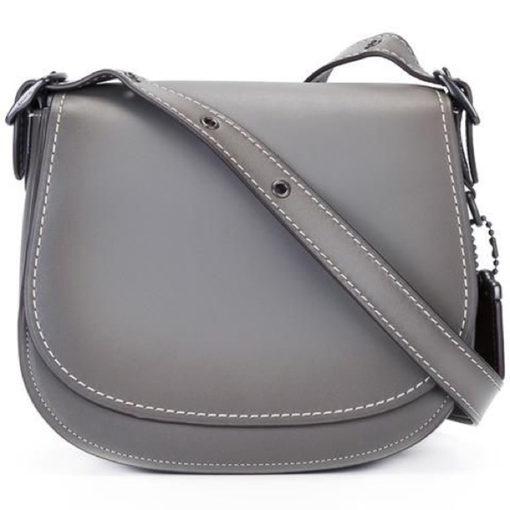 Coach Leather Saddle 23 Bag